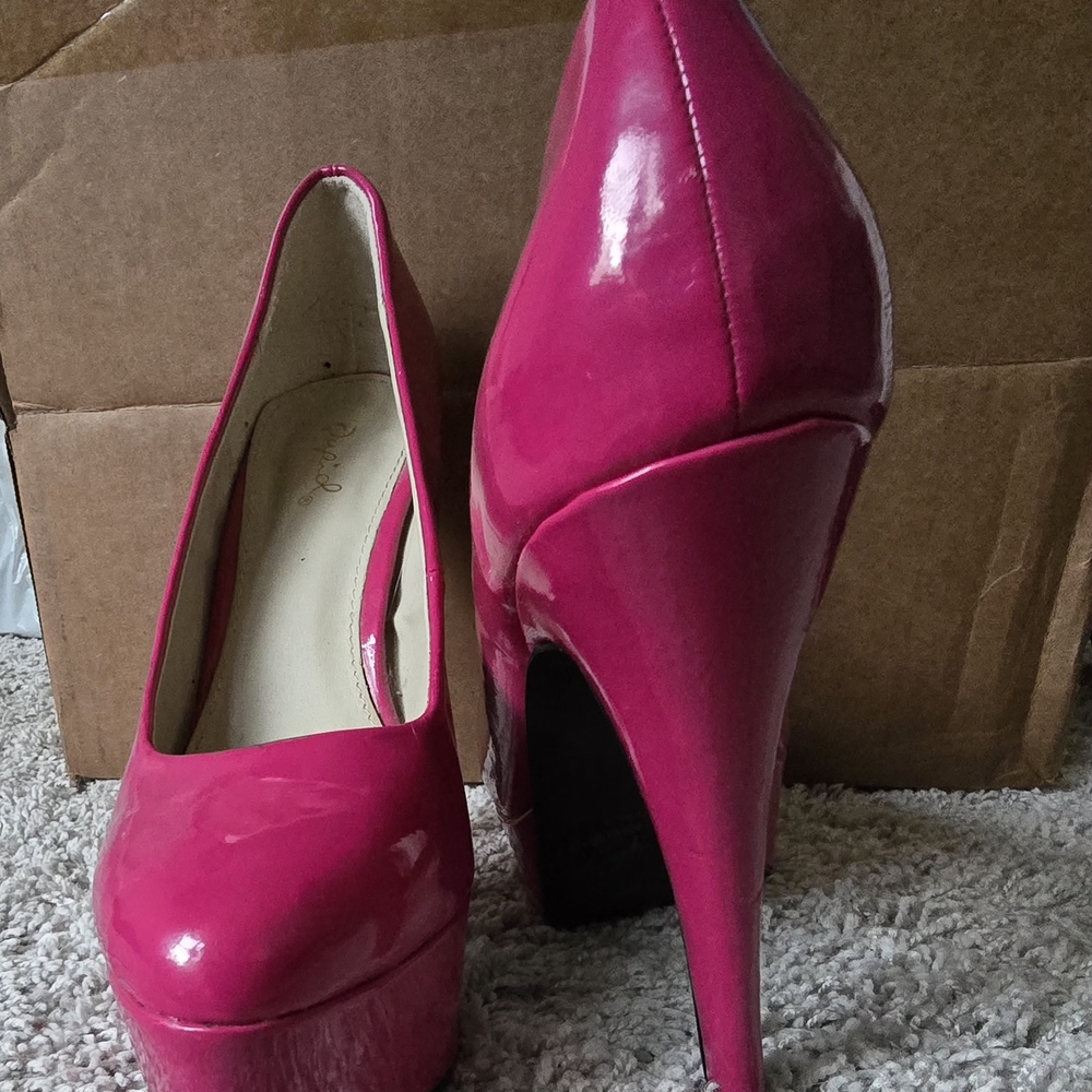 Elegant Pink High Heels